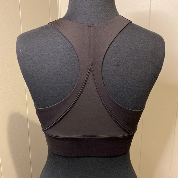 NEW CALIA Small Power Sculpt Crop Top Gym Black Power Sculpt Medium Support - Picture 5 of 10